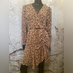 Dex Dainty Floral Adjustable Front Lined Dress